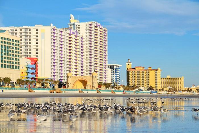 16Th Floor 1 Bedroom Resort Condo Direct Oceanfront Wyndham Ocean Walk Resort Daytona Beach 1605 Exterior photo